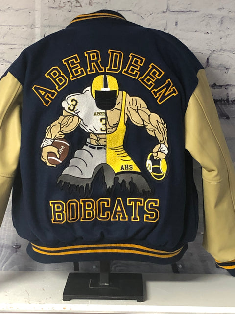 Jacket, Back Designs, 8 Custom Patches