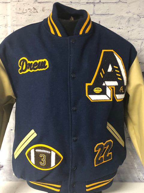 Jacket, Back Designs, 8 Custom Patches