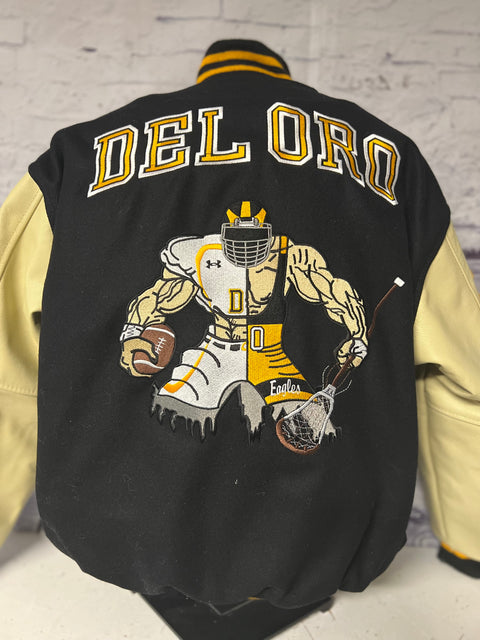 Jacket, Back Designs, 4 Stock Patches