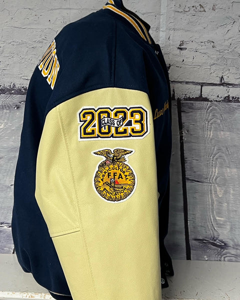 Jacket, Back Designs, 6 Stock Patches