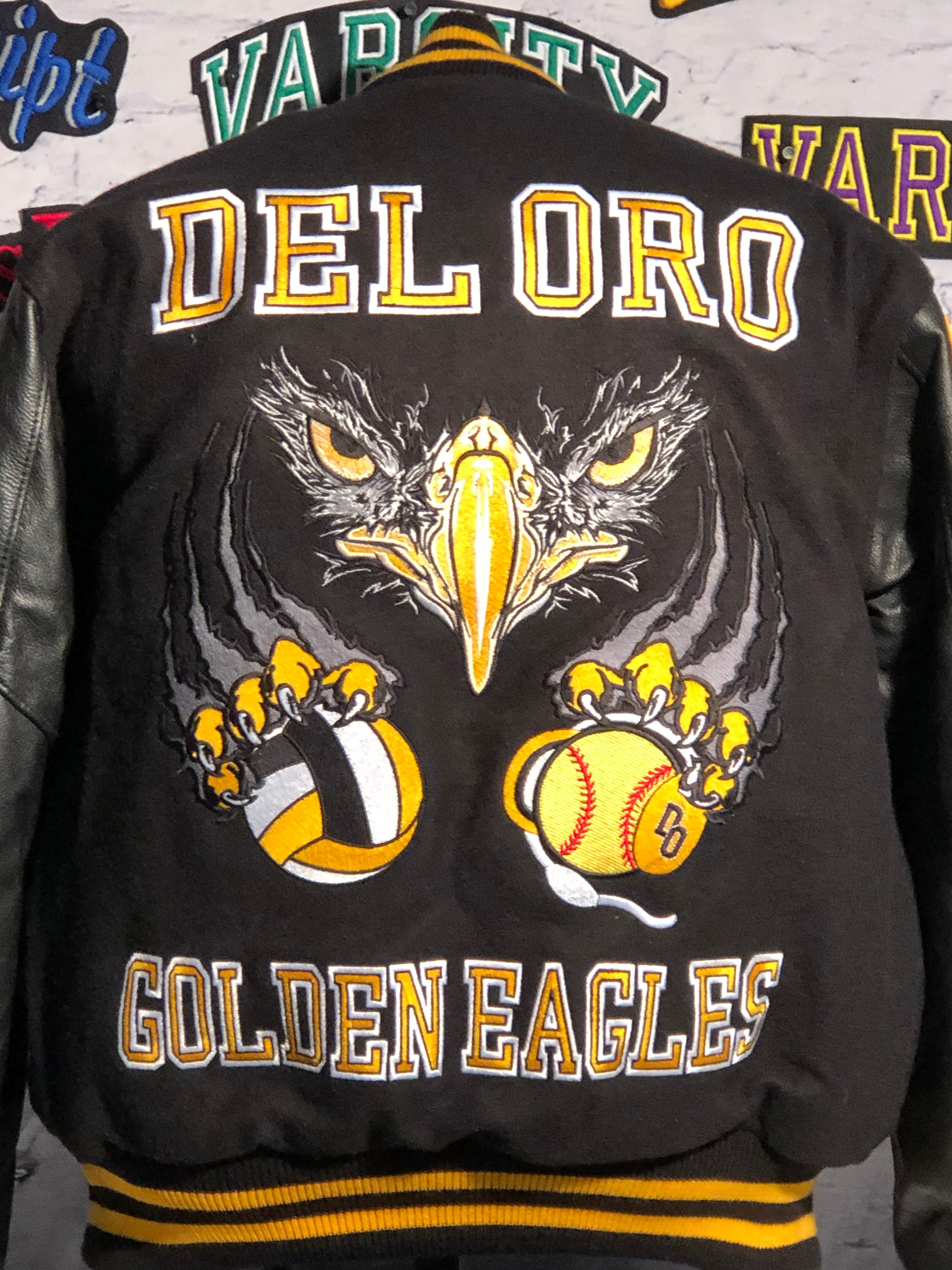 Jacket, Back Designs, 6 Stock Patches – Build Your Jacket