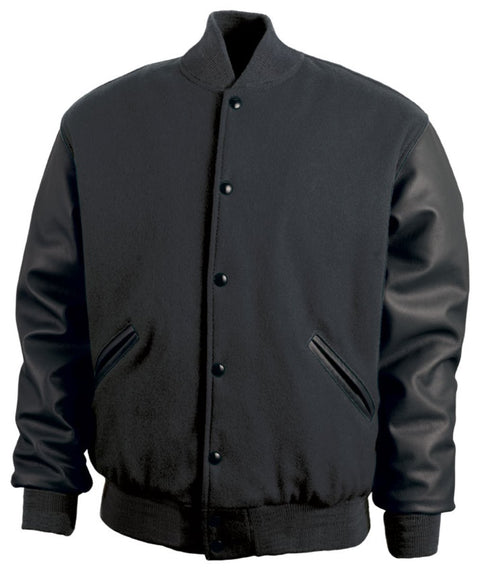 Black Letterman Jacket